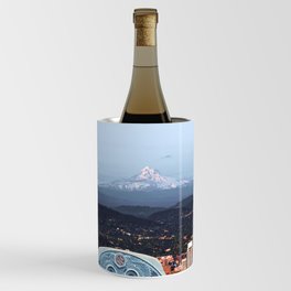 Portland Oregon Views | Mount Hood | Travel Photography and Collage Wine Chiller