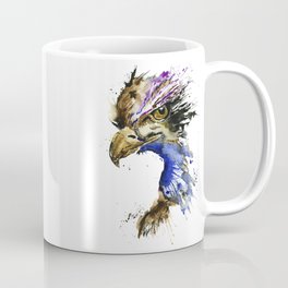Golden Eagle - Colorful Watercolor Painting Coffee Mug