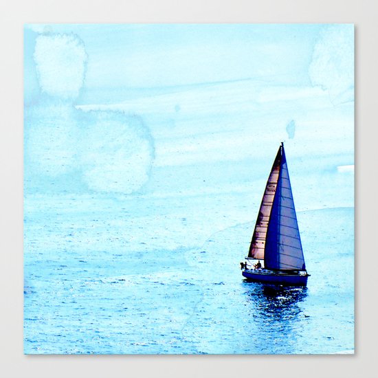 Sailing Canvas Print
