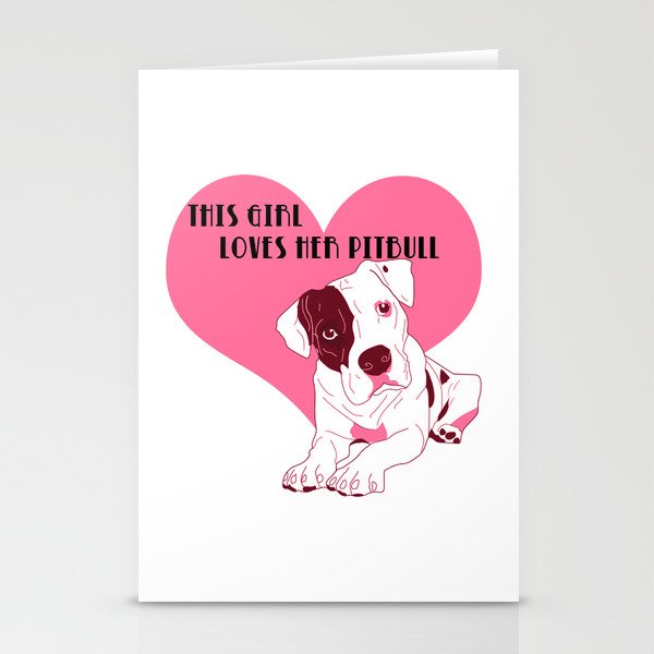 Pibble Love Stationery Cards