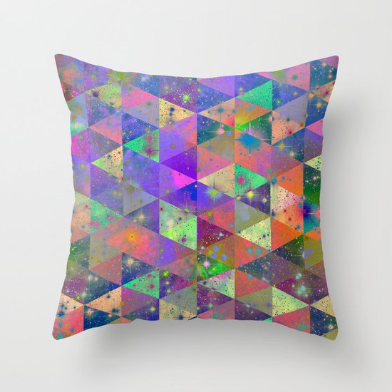 Triangulum Throw Pillow