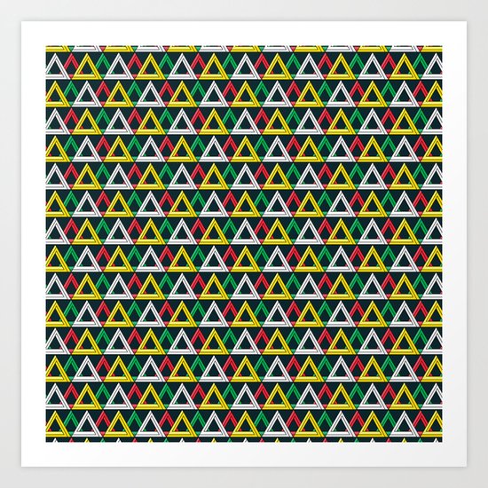 Penrose overload Art Print