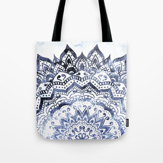 BLUE ORION JEWEL MANDALA Tote Bag