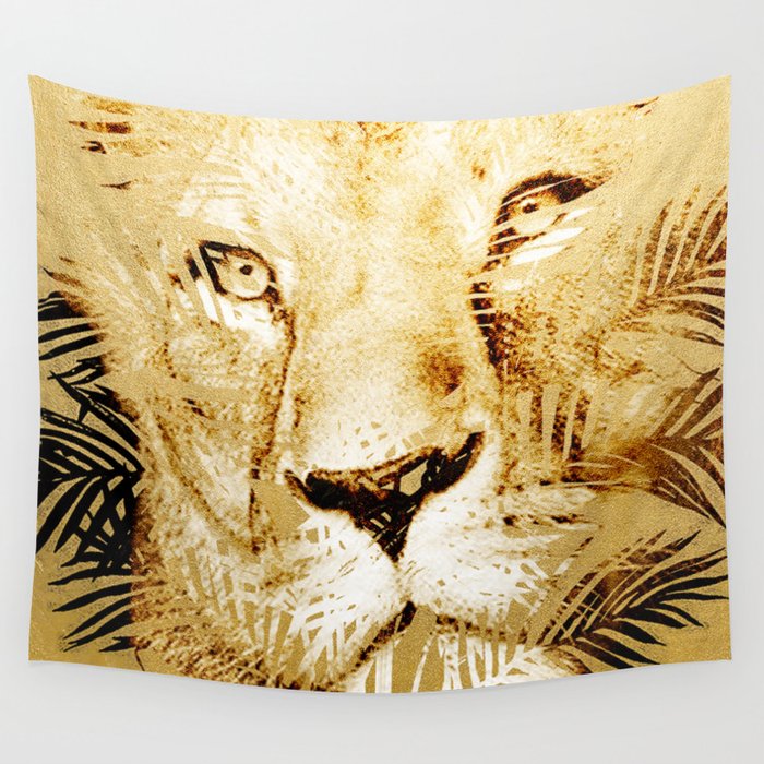 Tiger Palm Wall Tapestry