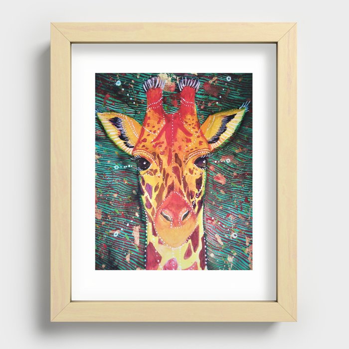 Lucy's Stash  Recessed Framed Print