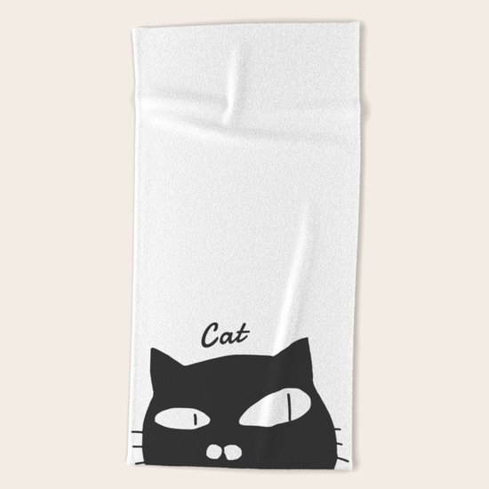 cat-13 Beach Towel