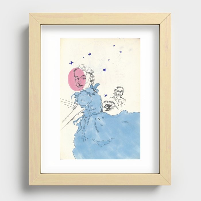 dream state Recessed Framed Print