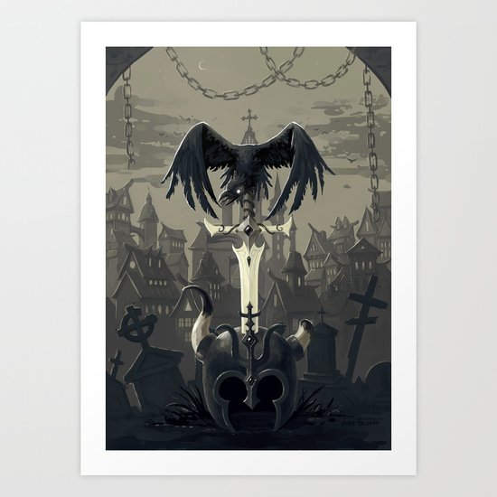 Dark Times Art Print