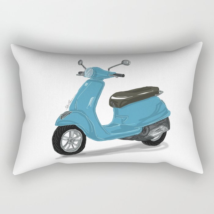 not only a scooter Rectangular Pillow