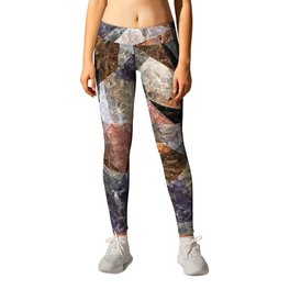 Marble Texture G428 Leggings