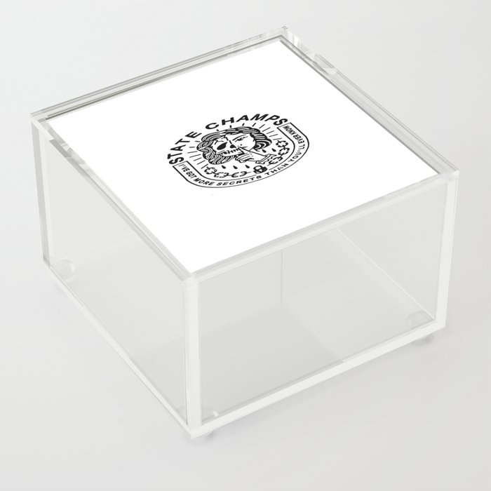 state champs Acrylic Box
