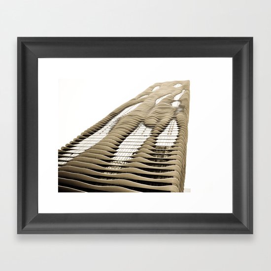 Wave Framed Art Print