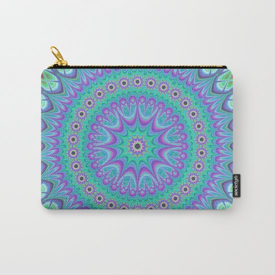 Explosive mandala ball Carry-All Pouch
