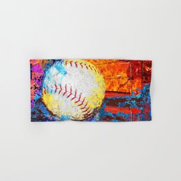 Baseball Player Hand Bath Towels For Any Bathroom Decor Society6