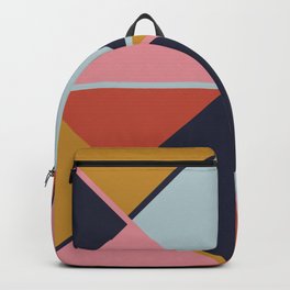 Spring Colors 2018 Backpack | Spring, Bold, Navy, Blue, Fashion, Curated, Pink, Bosh, Seasons, Graphicdesign 