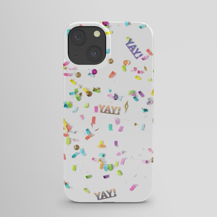 Yay Confetti iPhone Case