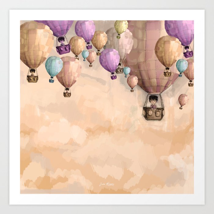 balloons Art Print