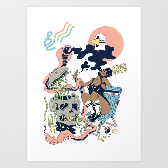 Pure Heat Art Print