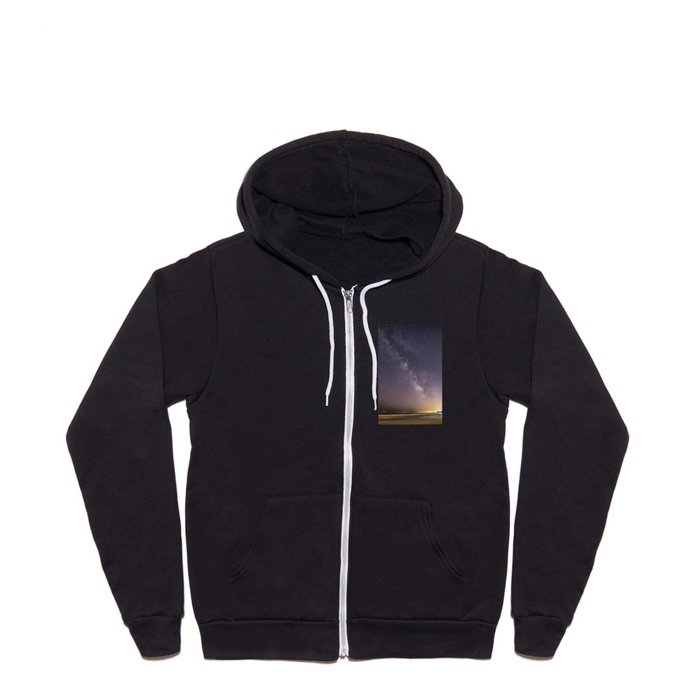 Milkyway at good harbor beach Full Zip Hoodie