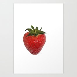 Strawberry Perfection Art Print