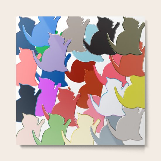 CATS Metal Print