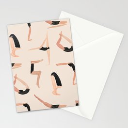 Yoga Class Stationery Cards
