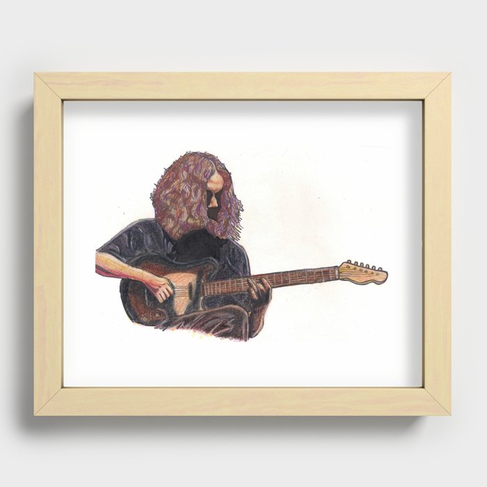 Mikey Houser - Jamming Recessed Framed Print