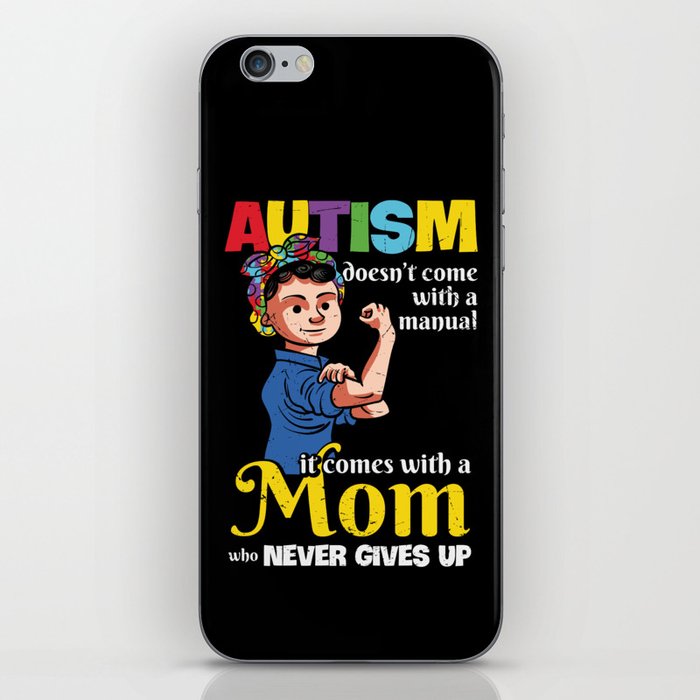 Autism Mom Vintage iPhone Skin