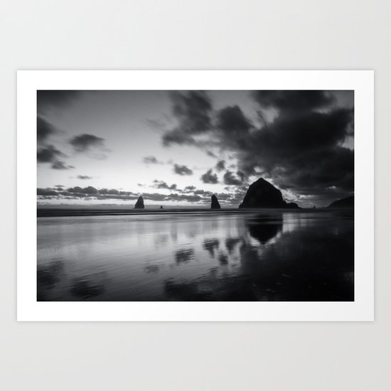 Racing Sky Art Print