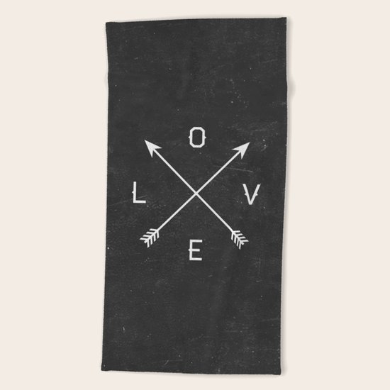Love Beach Towel