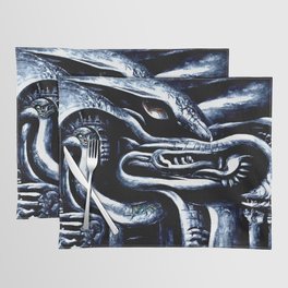 Quetzalcoatl, The Serpent God Placemat