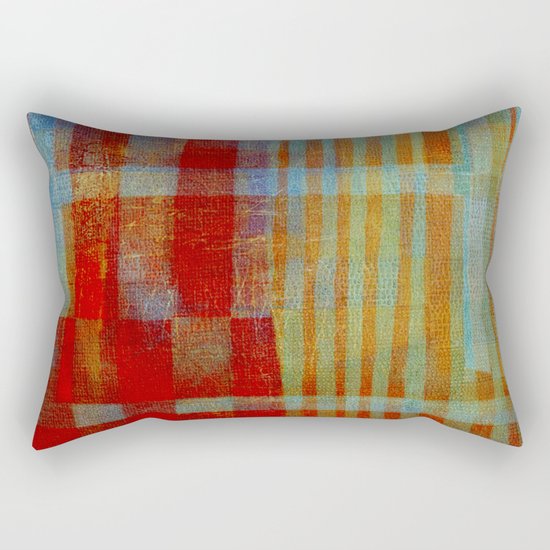 "Passions" Inspired by the Maria Bethânia music. Rectangular Pillow