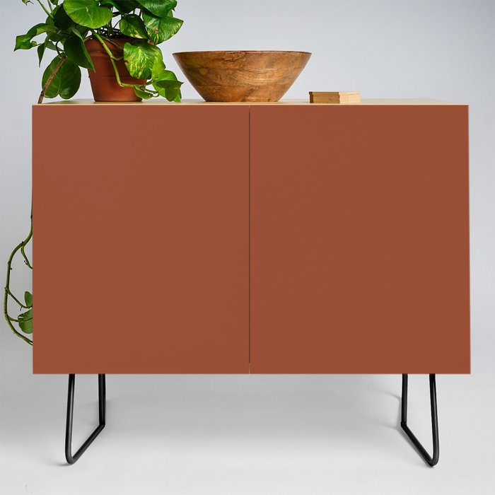 Brown Amber Credenza