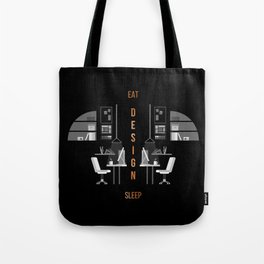Eat Sleep Design Copper Tote Bag
