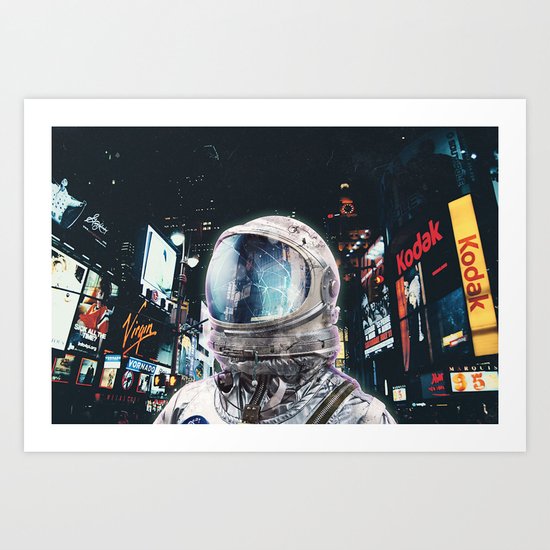 Night Life Art Print