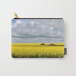 A Spring Crop Carry-All Pouch | Yolandacaporn, Rapeseed, Australia, Canola, Plantation, Victoria, Canolafields, Beauty, Bloom, Clouds 