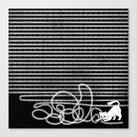Unravel Canvas Print