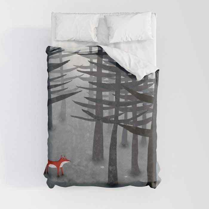 The Fox and the Forest Duvet Cover