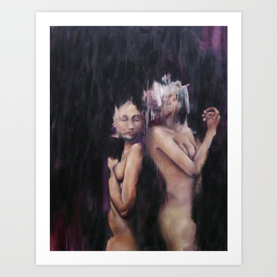 after my own self Art Print