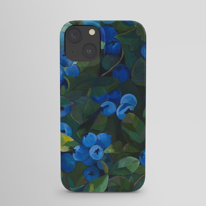 A Blueberry View iPhone Case
