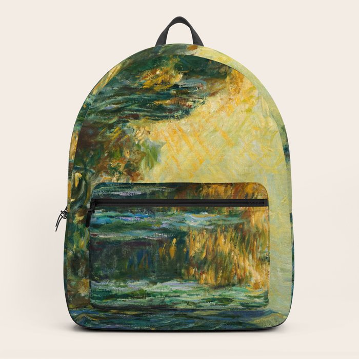 Water Lilies, 1907 by Claude Backpack by HighResolution Images