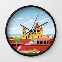 Nicaragua Granada Wall Clock