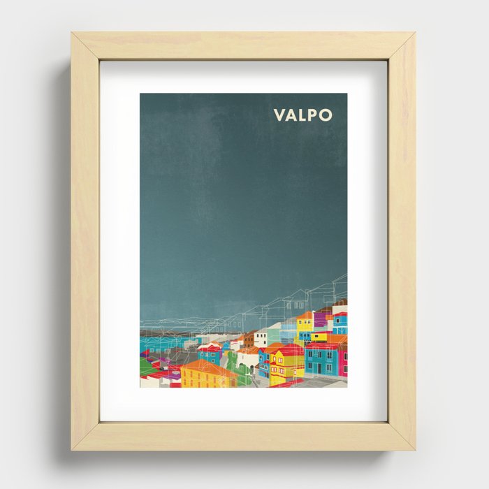 Valpo 03 Recessed Framed Print