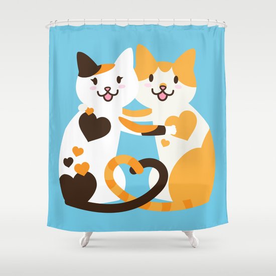 Lovecats Shower Curtain