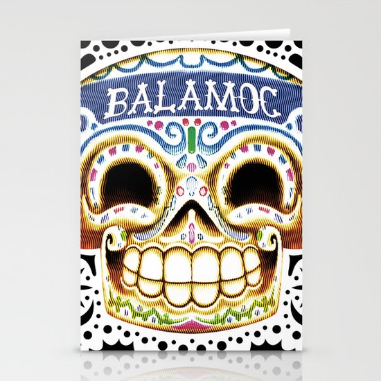 Sugar skull Stationery Cards