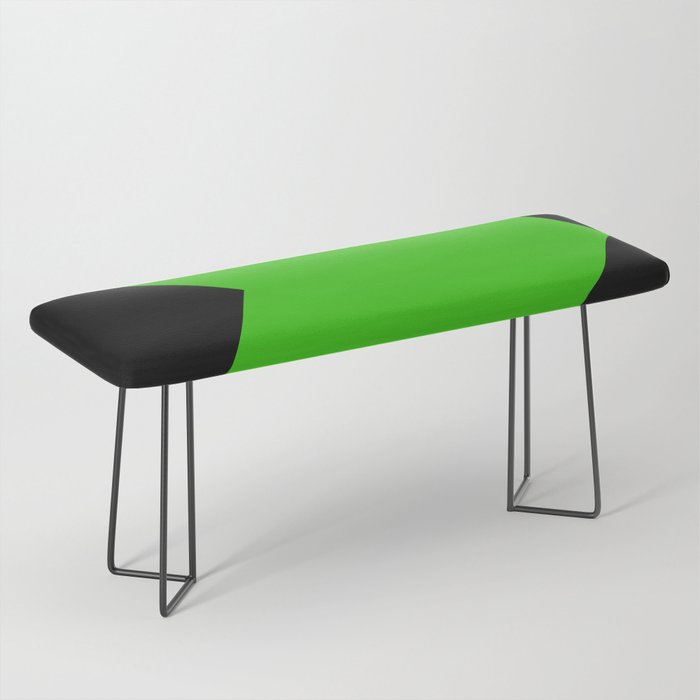 Square Minimalist Geometric Art Bench