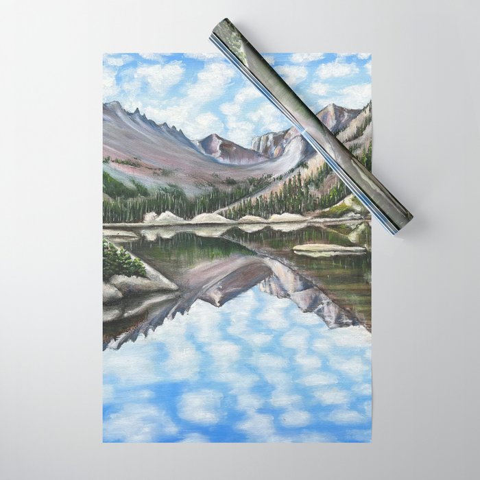 Mill Lake Rocky Mountains Wrapping Paper