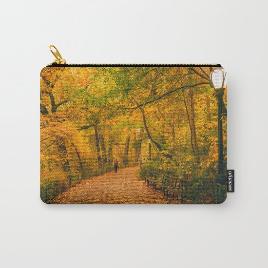 New York City Autumn Dusk in Central Park Carry-All Pouch