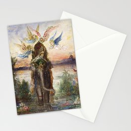 Gustave Moreau - The Sacred Elephant Stationery Card