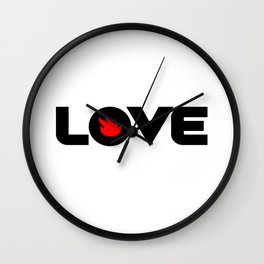 Love Audioslave Wall Clock